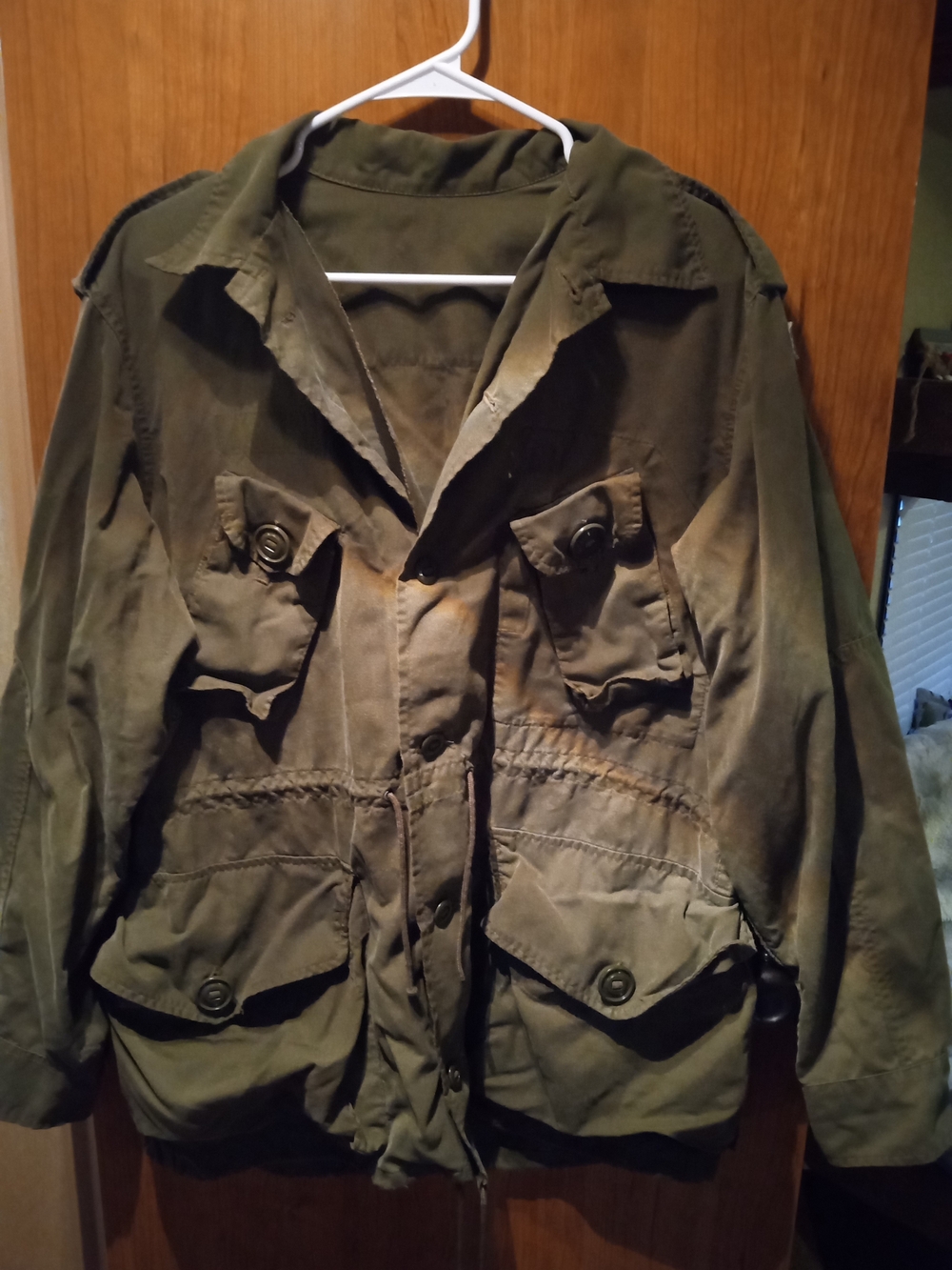 Vintage Canadian Army MK2 Lightweight Cambat Jacket